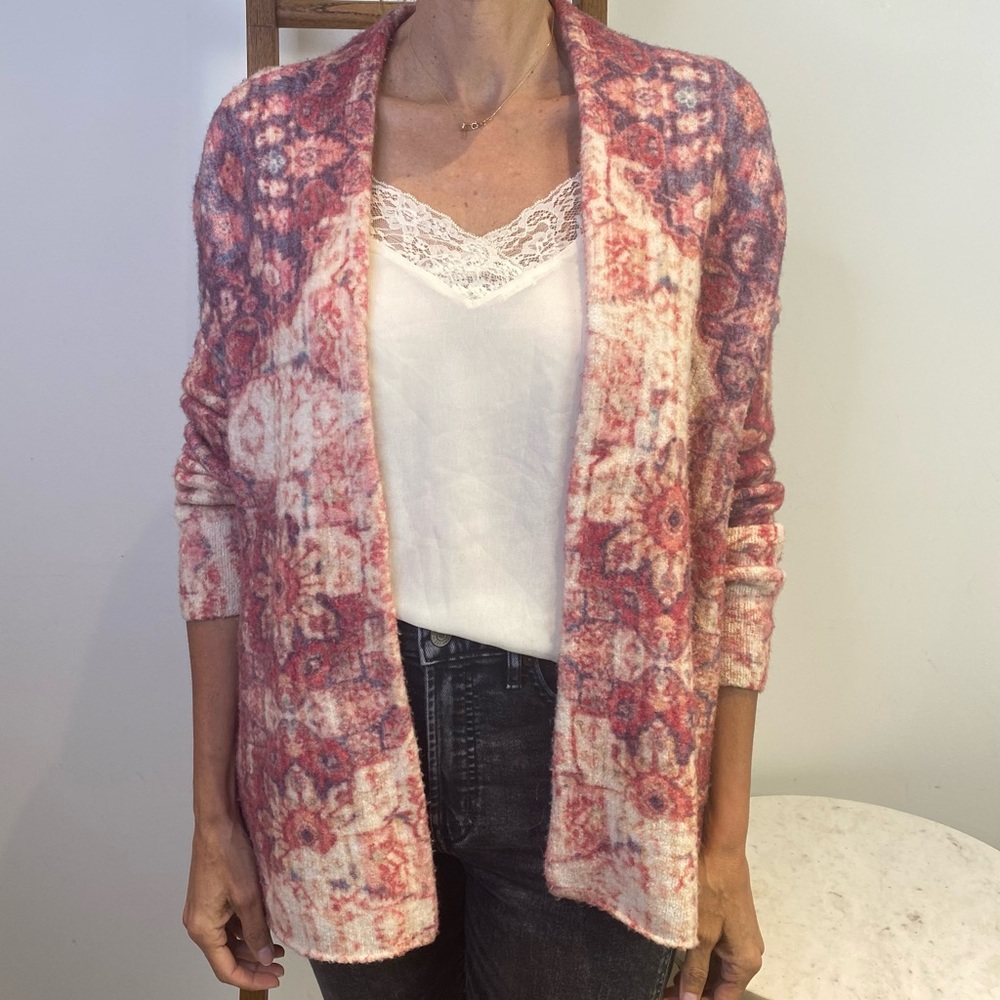 Anthropologie Paisley Cardigan
